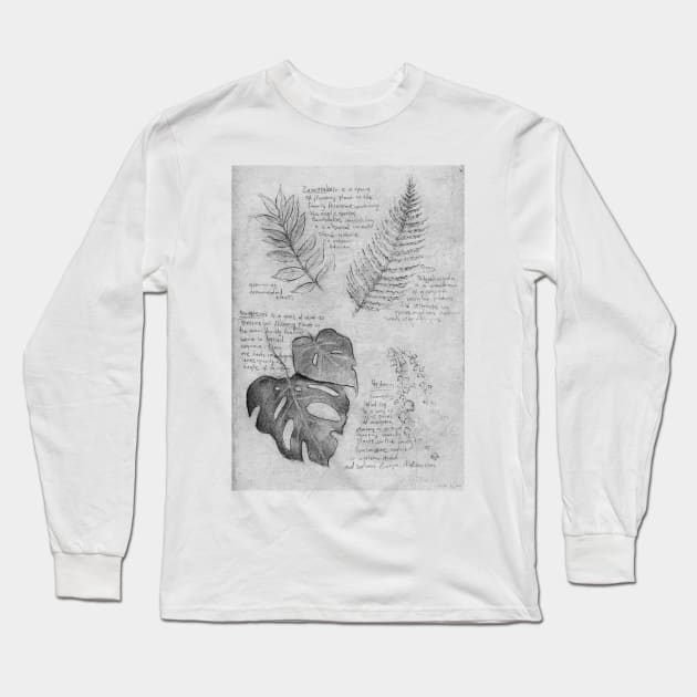 Leaves Long Sleeve T-Shirt by mikekoubou
